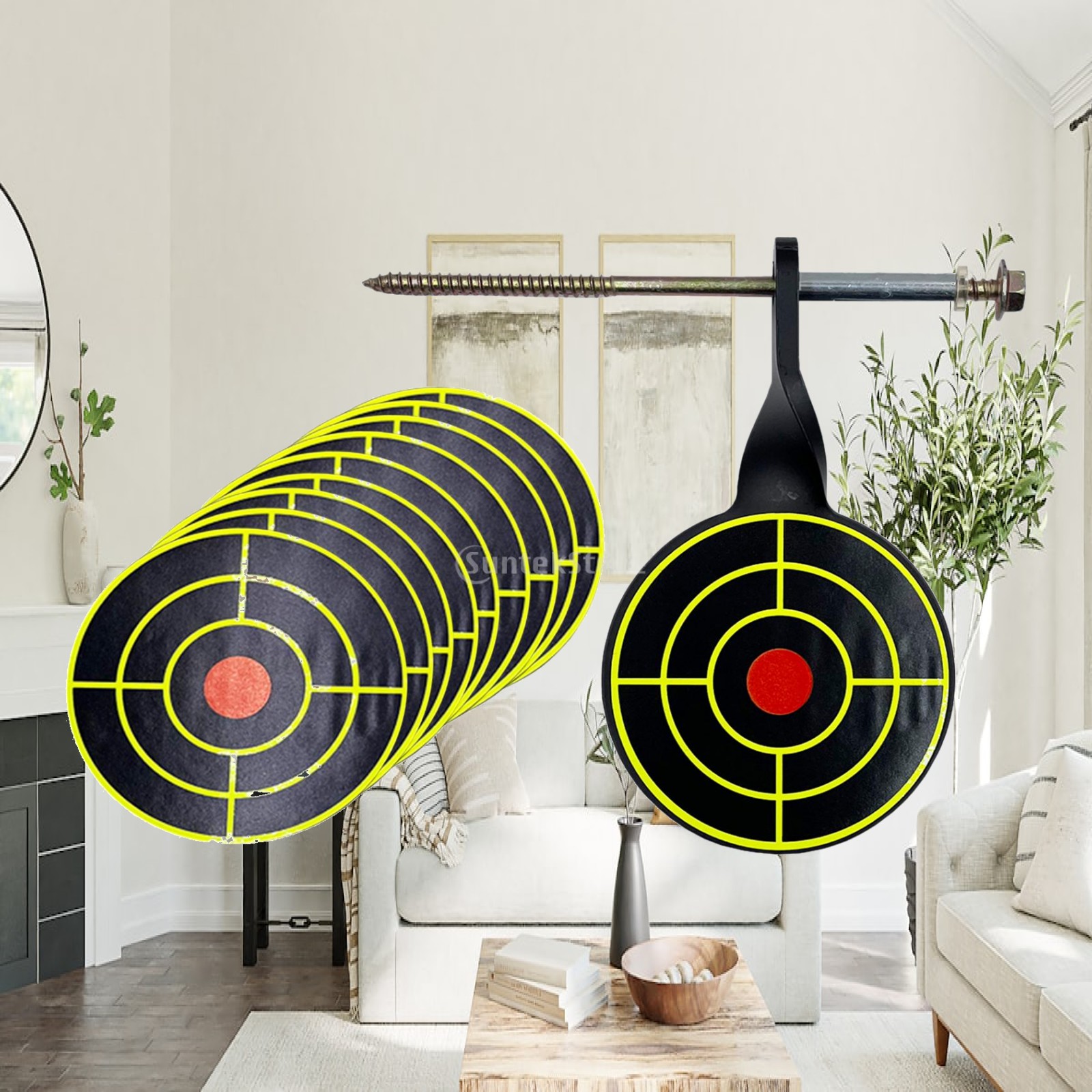 Hunting And Outdoor Shows - Target Tembak Portabel Berbahan Baja, Model