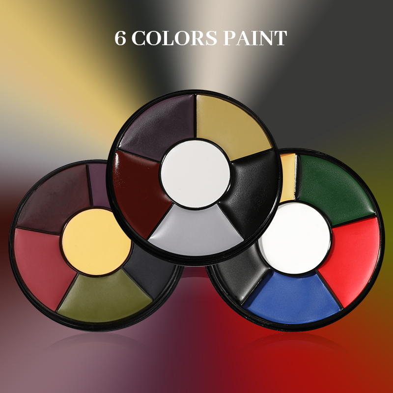 Palet cat wajah minyak 6 warna - Camo Face Paint ulasan dan harga