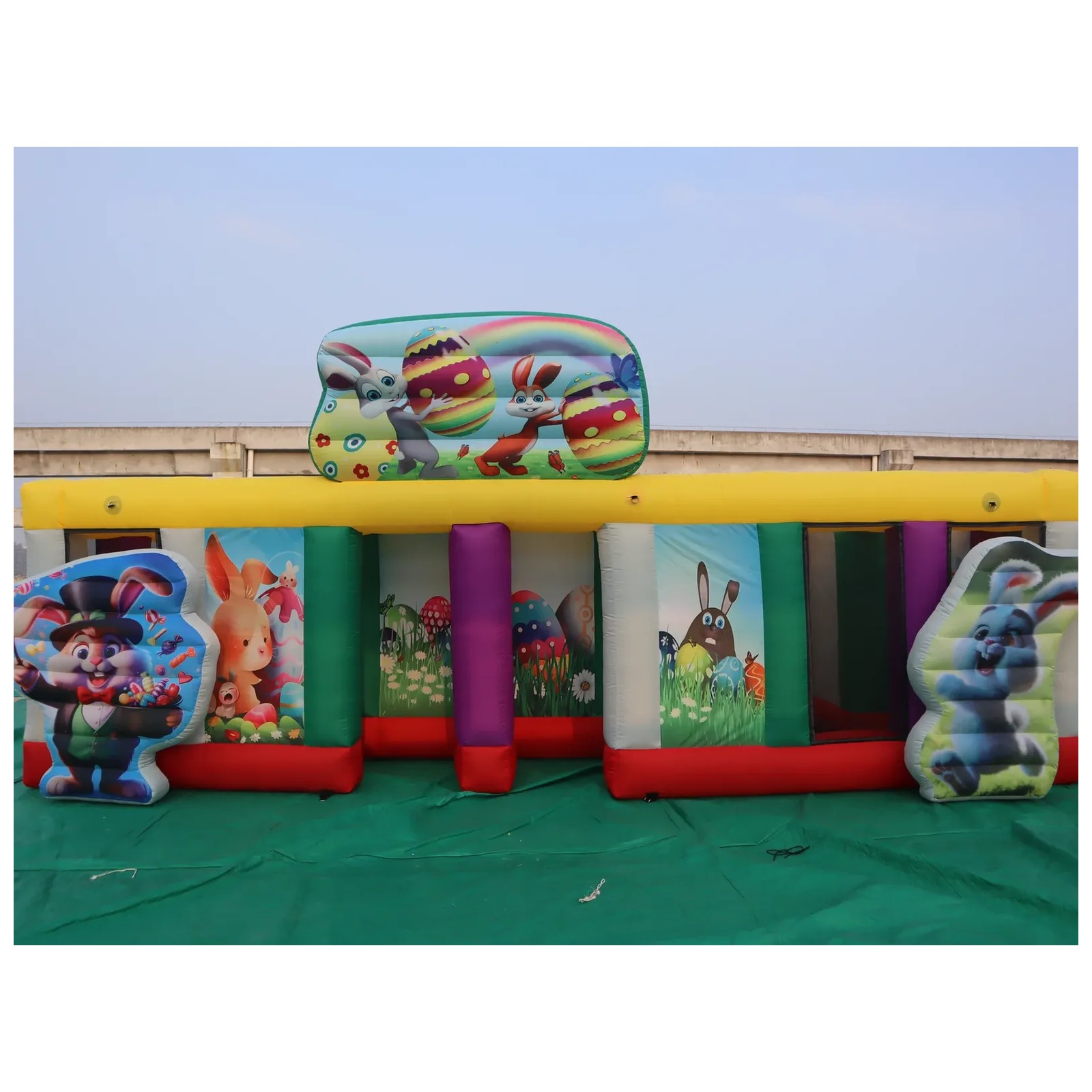 Labirin Tiup Kustom Bertema Pa - Hunting Outdoor Game ulasan dan harga
